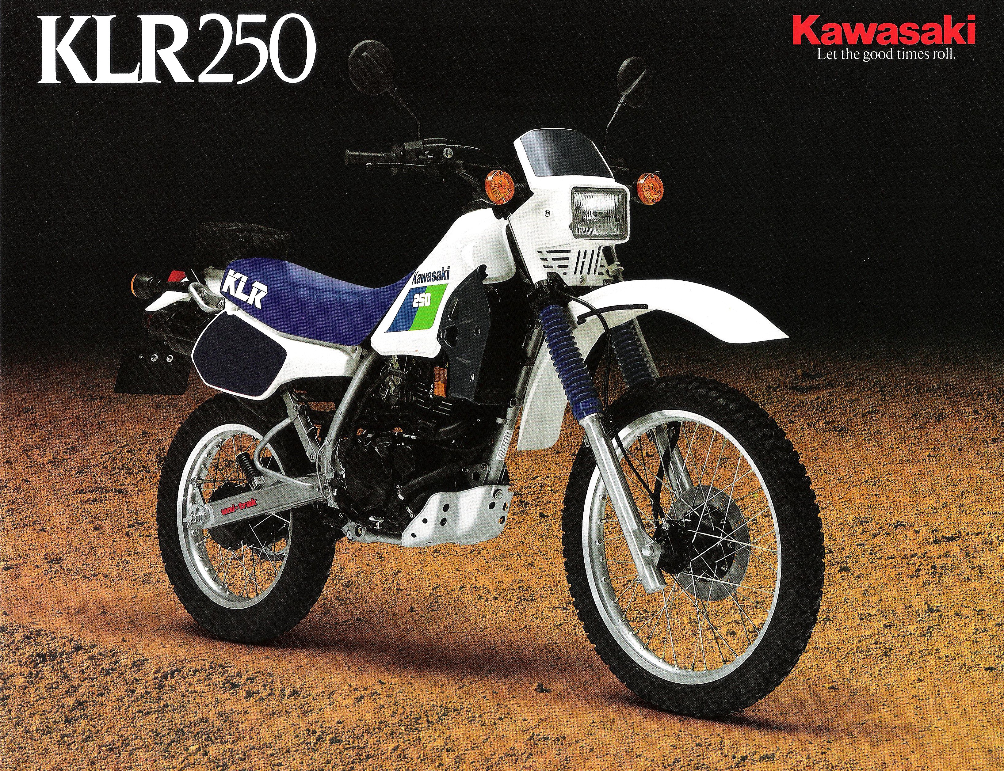 2001 Kawasaki KLR250 #9