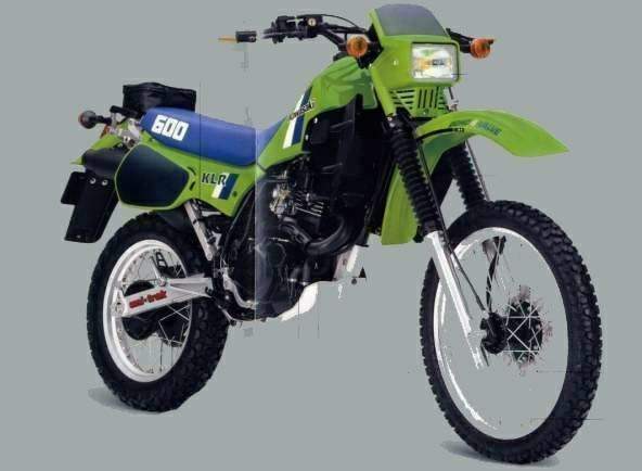 1984 Kawasaki KLR600 #7