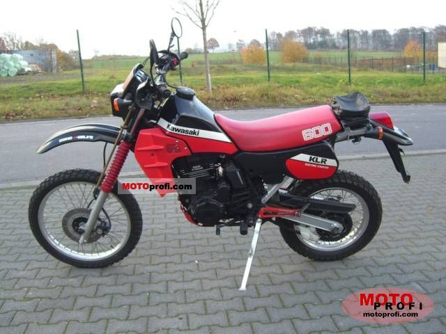 1986 Kawasaki KLR600E #7