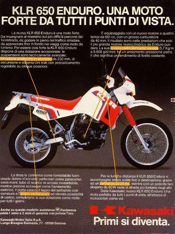 1987 Kawasaki KLR650 #10