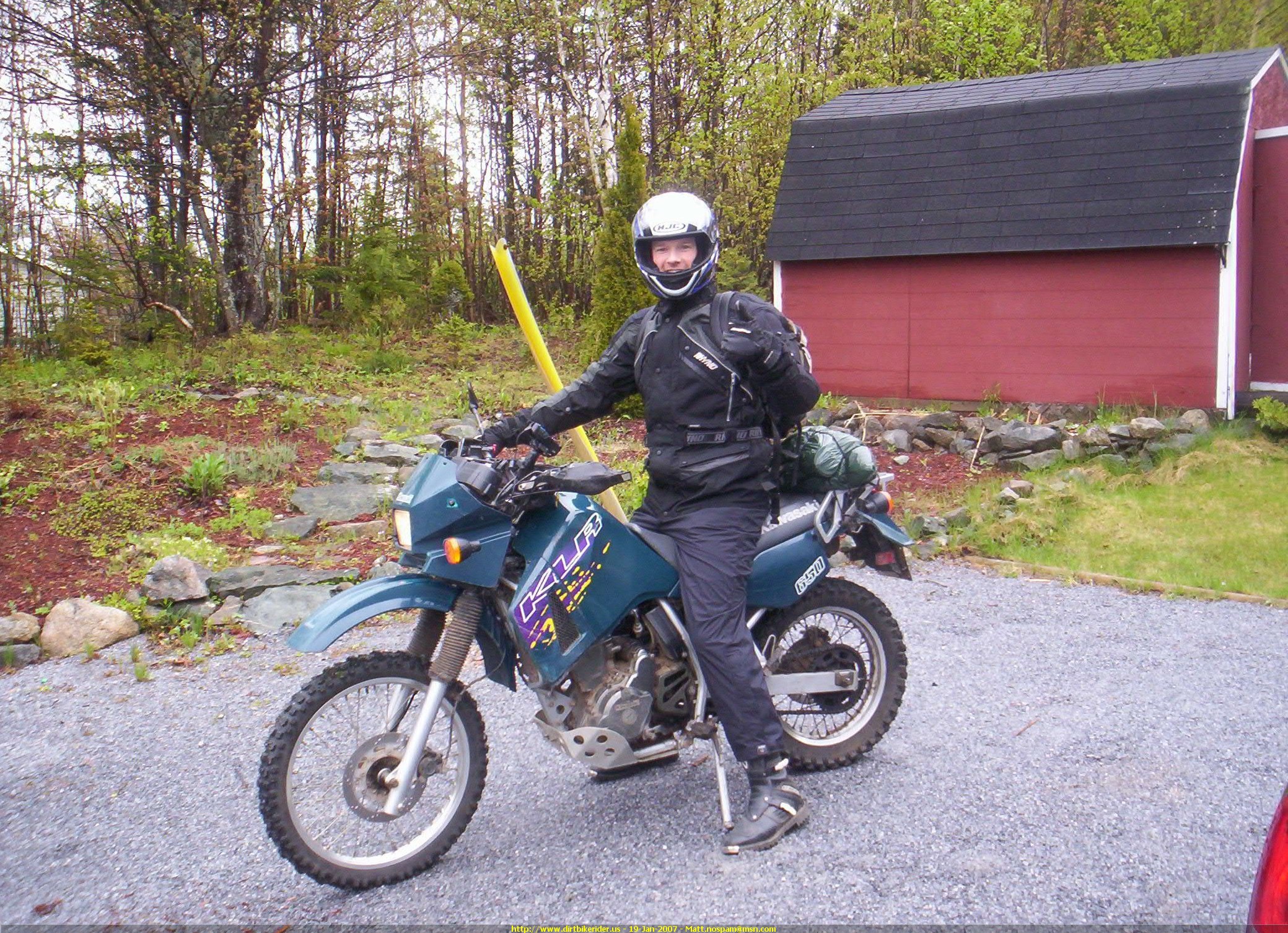 1999 Kawasaki KLR650 #9