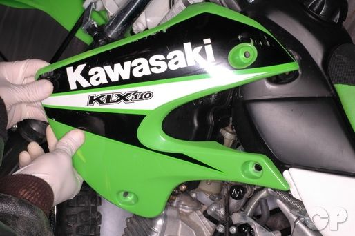 2009 Kawasaki KLX110 #7