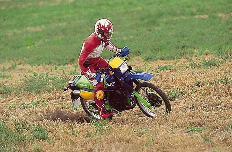 1986 Kawasaki KMX125 #7