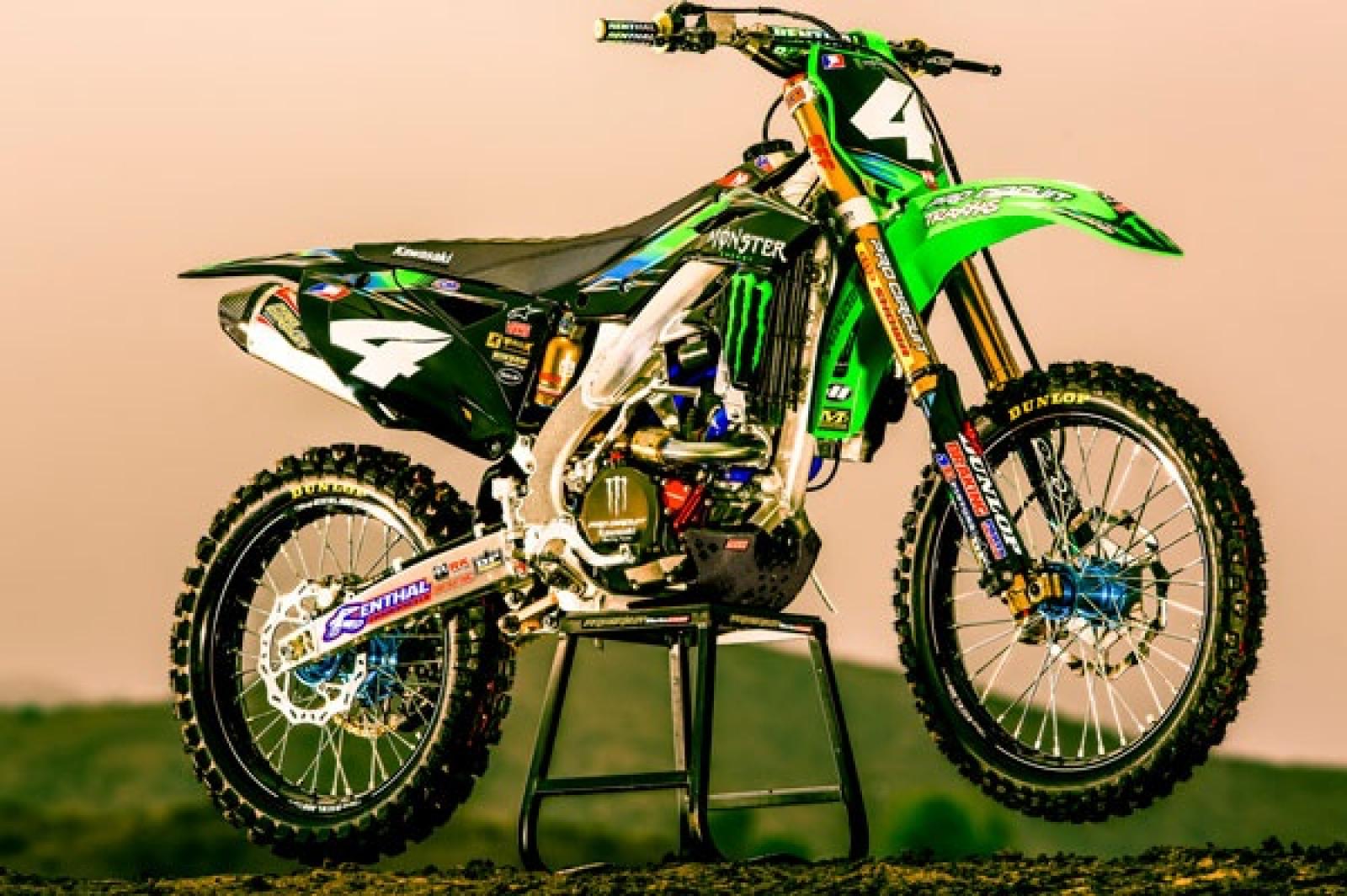 2010 Kawasaki KX100 Monster Energy #7