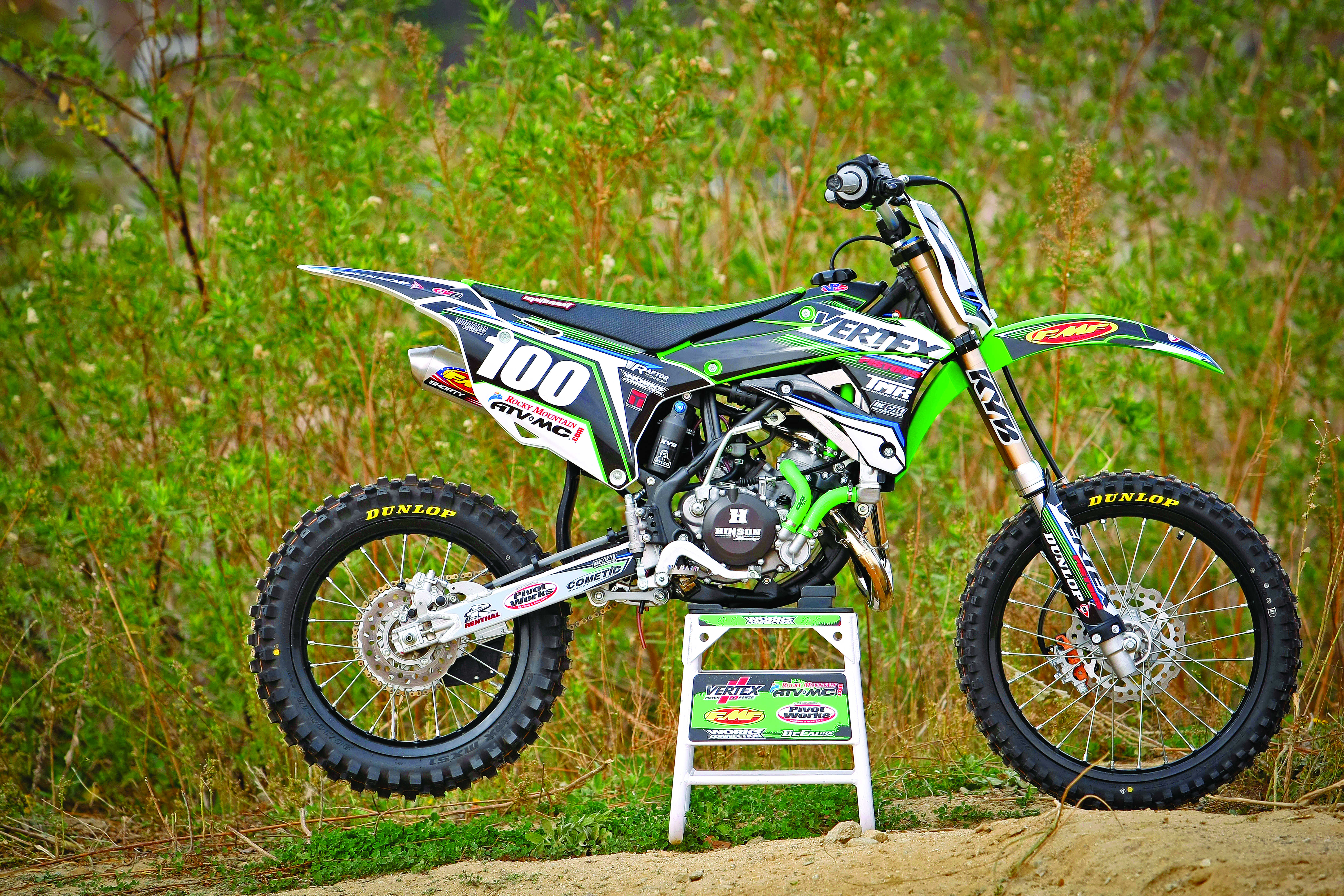 2007 Kawasaki KX100 #9