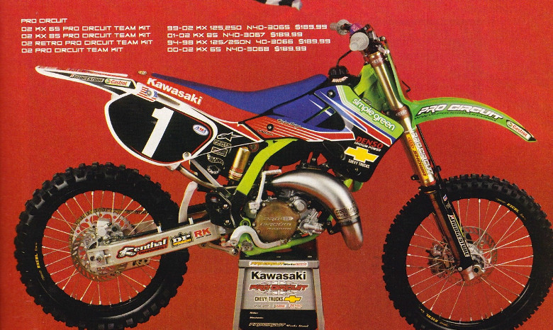 2002 Kawasaki KX125 #9