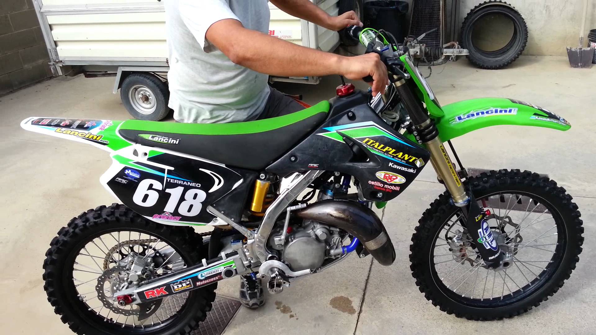 2004 Kawasaki KX125 #10