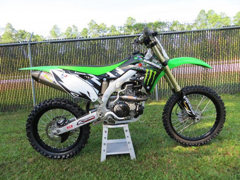 2009 Kawasaki KX450F Monster Energy #10