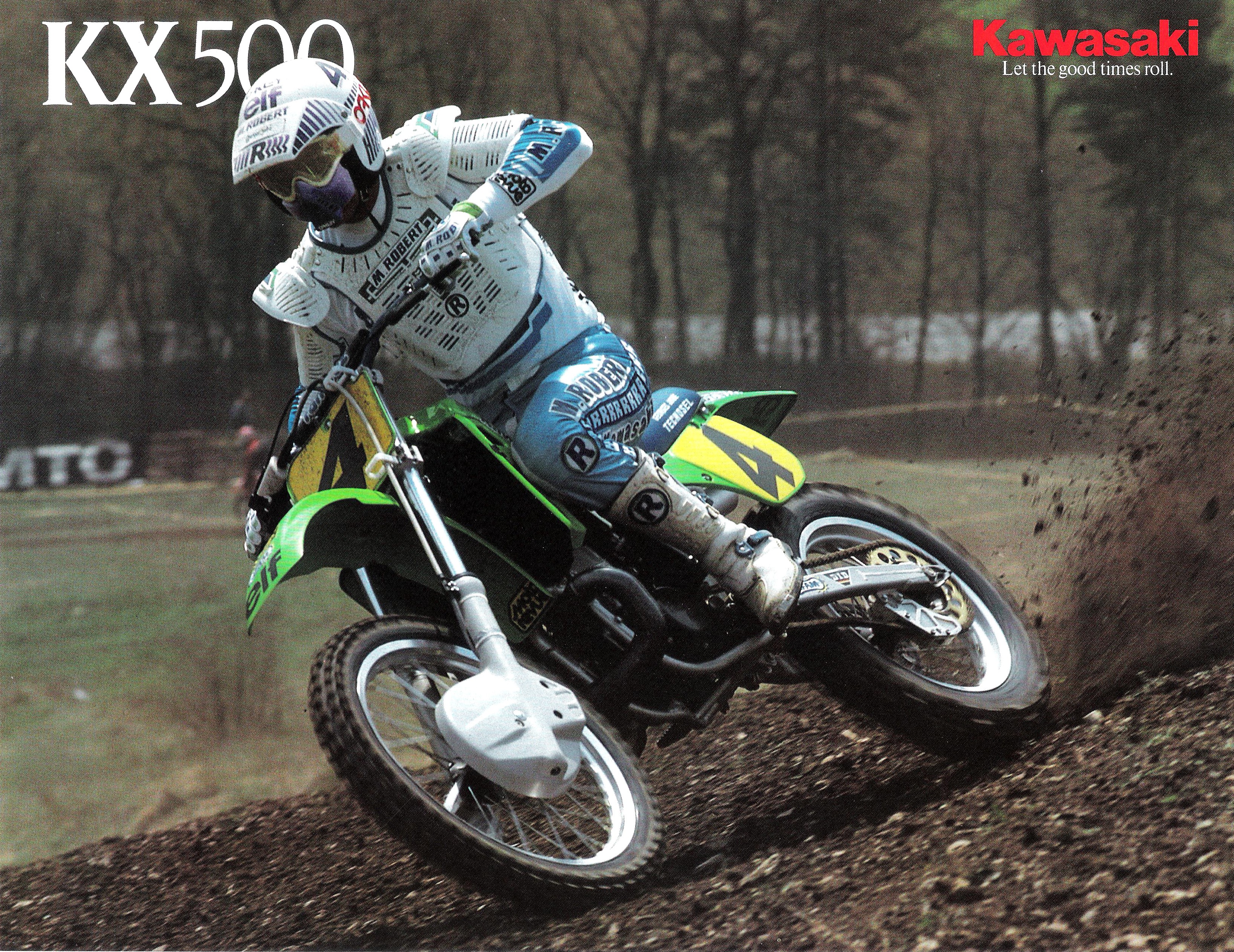 1987 Kawasaki KX500 #8