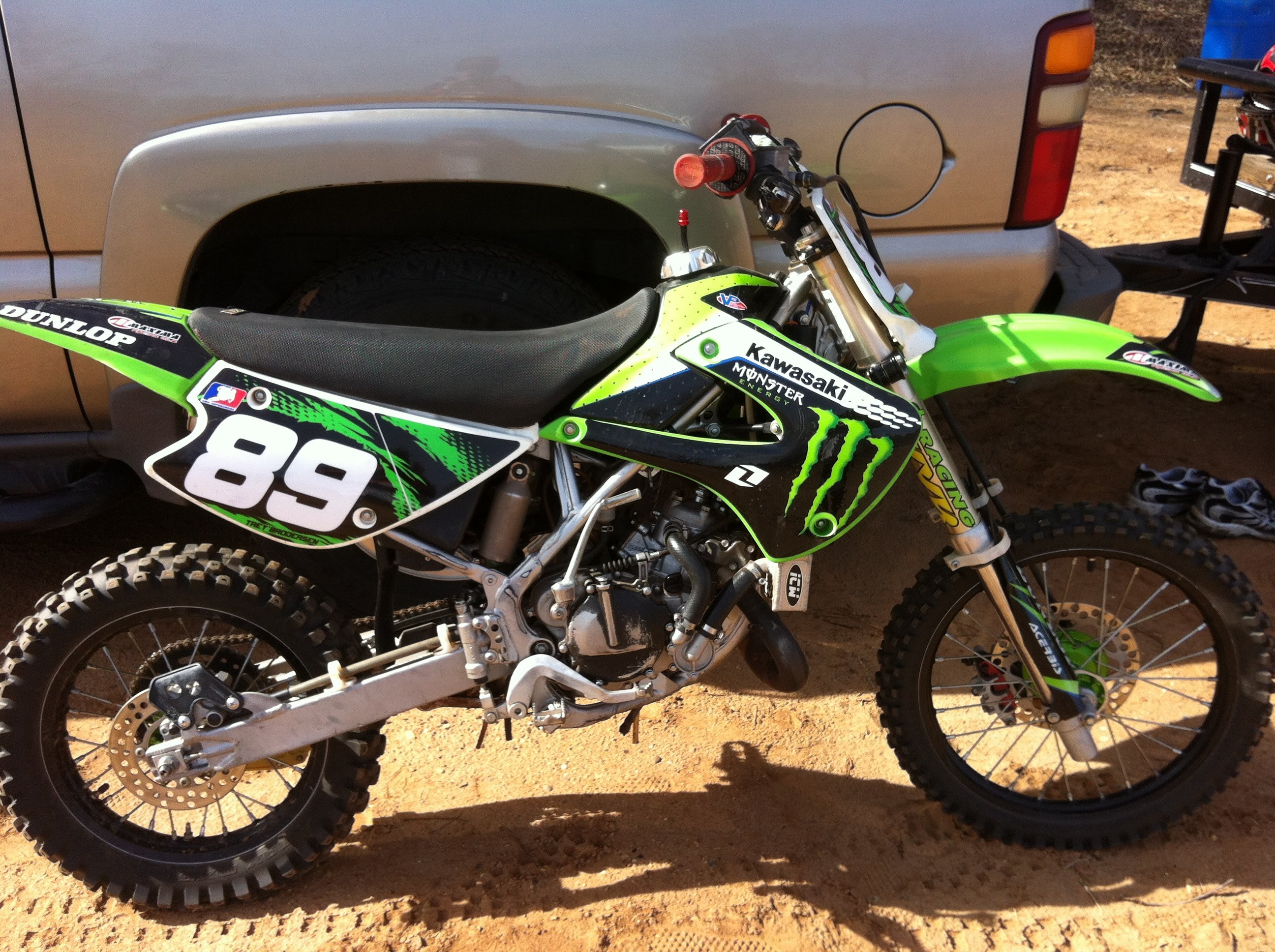 2009 Kawasaki KX85 #7