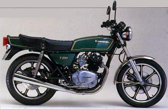1980 Kawasaki Z250A #7