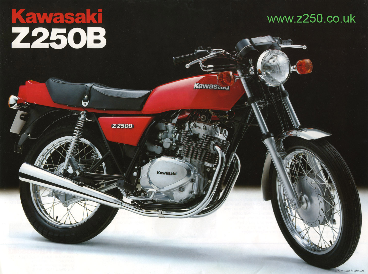 1980 Kawasaki Z250A #9
