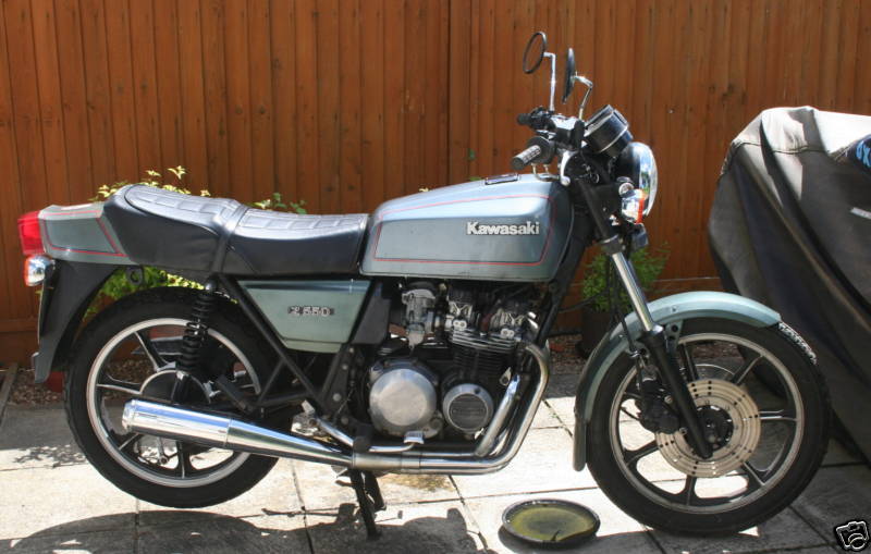 1983 Kawasaki Z250A #8