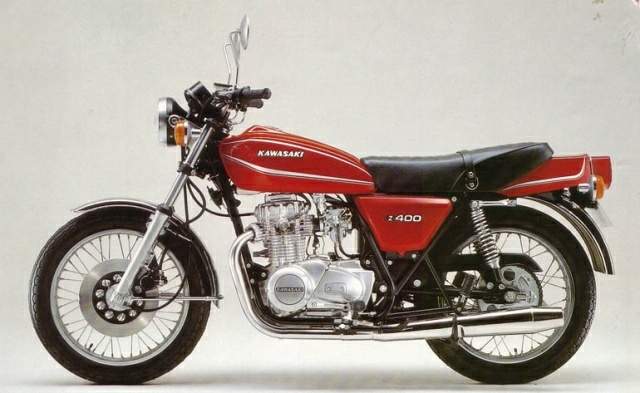 1980 Kawasaki Z400B #7