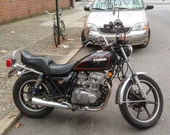 1980 Kawasaki Z440 LTD #9