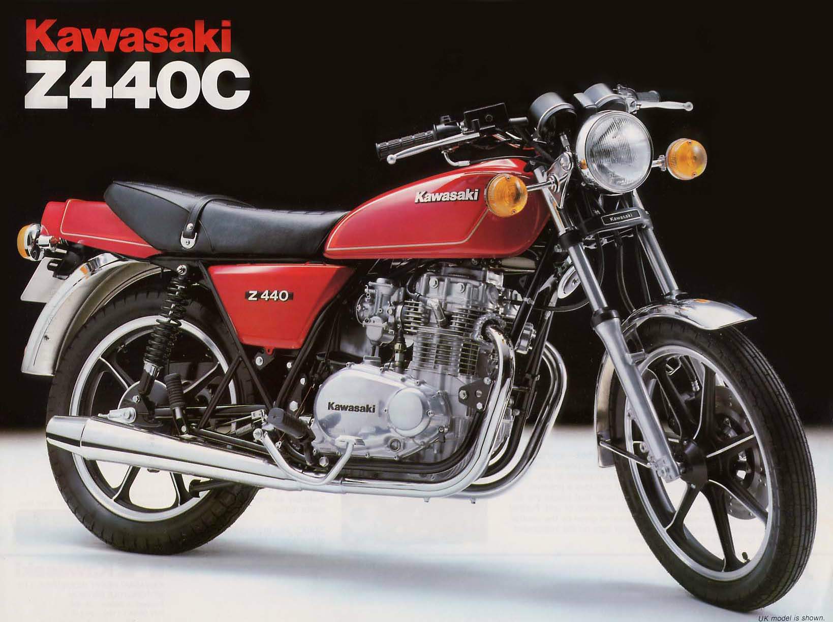 1981 Kawasaki Z440C #9
