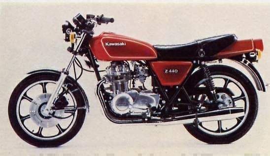 1981 Kawasaki Z440C #8