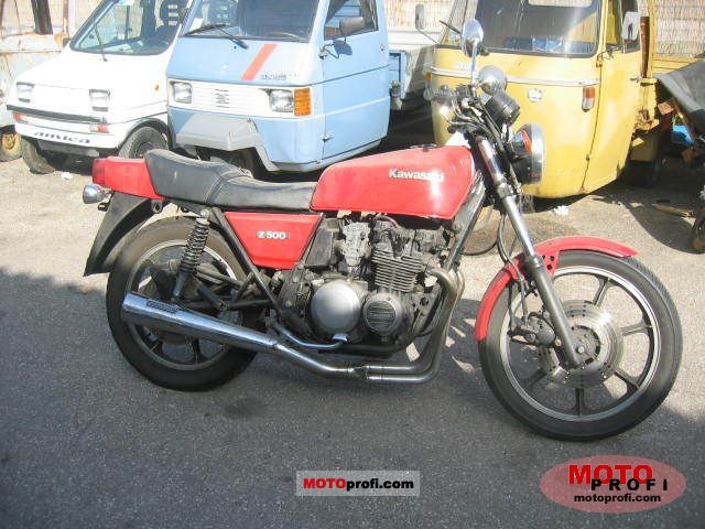1980 Kawasaki Z500 #9