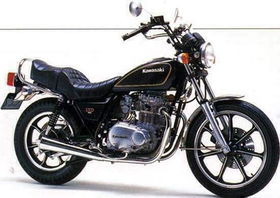 1981 Kawasaki Z550 LTD #10