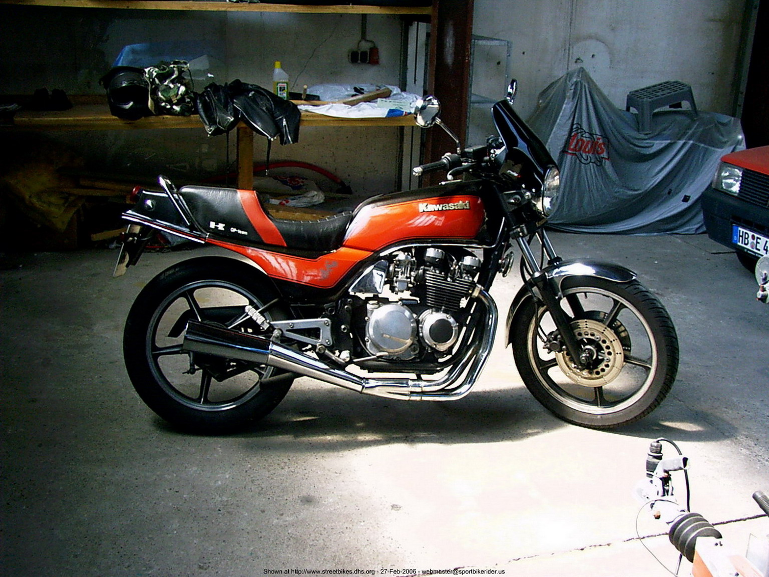 1984 Kawasaki Z550 Sport #8