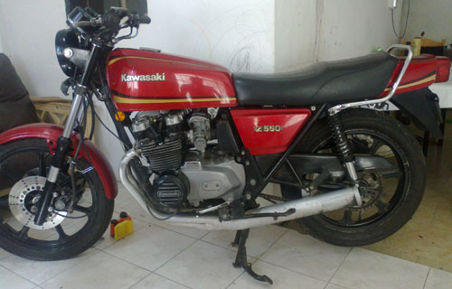 1981 Kawasaki Z550 #10