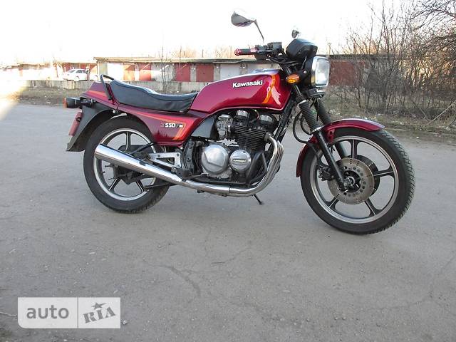 1985 Kawasaki Z550F #8