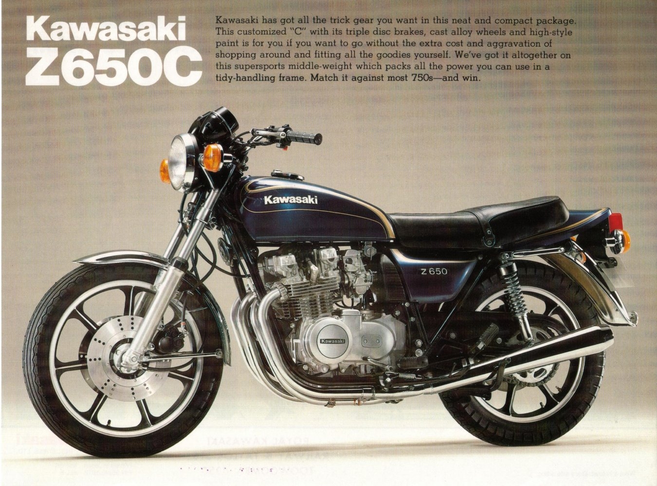 1983 Kawasaki Z650F #7