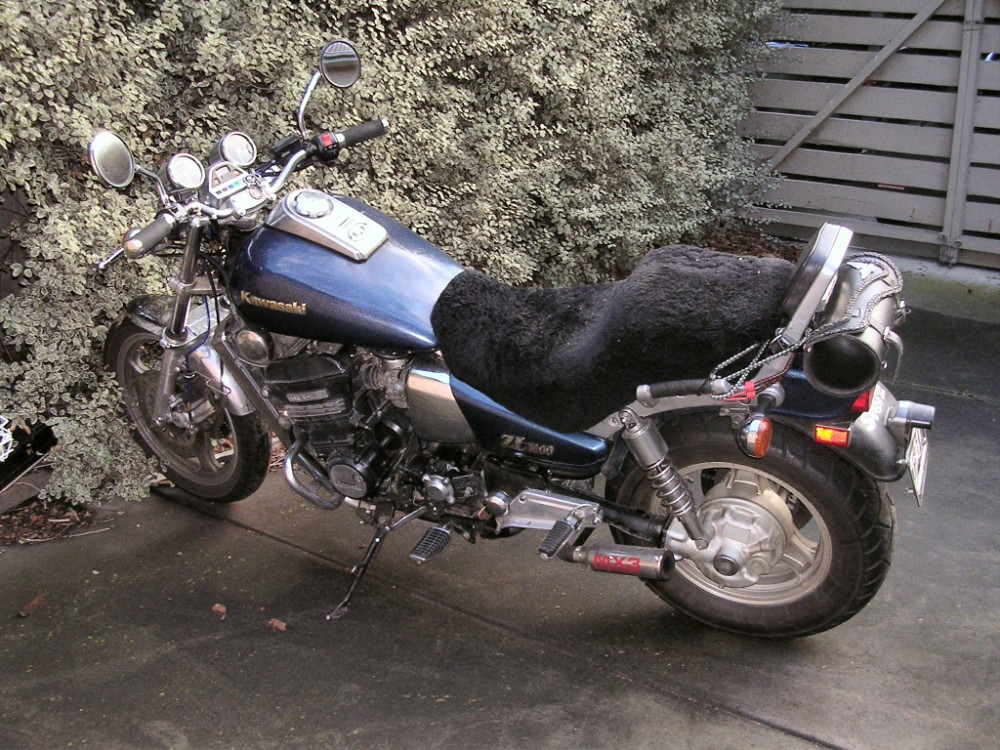 1987 Kawasaki ZL1000 (reduced effect) #8