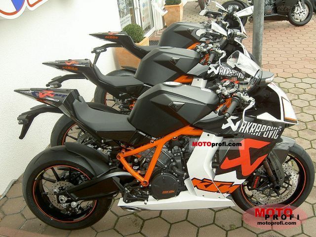 2011 KTM 1190 RC8 R Akrapovic #7