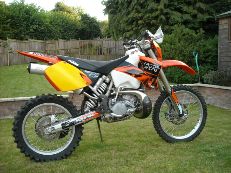 2003 KTM 200 EXC #10