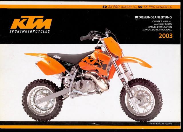 2005 KTM 50 SX Pro Junior LC #10