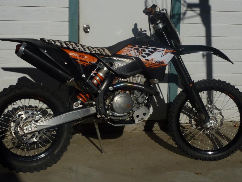 2008 KTM 505 XC-F #8