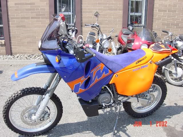 2003 KTM 660 LC4 Rally Factory Replica #10