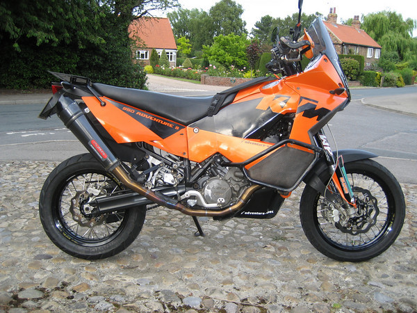 2005 KTM 950 Adventure Orange #9