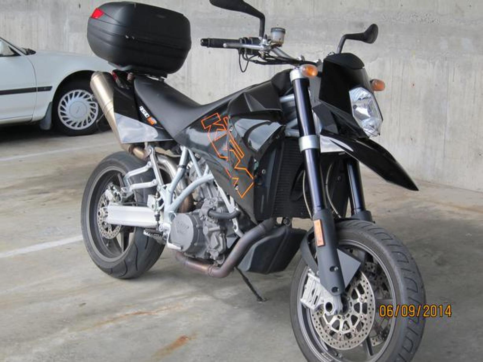 2006 KTM 950 Supermoto Black #8