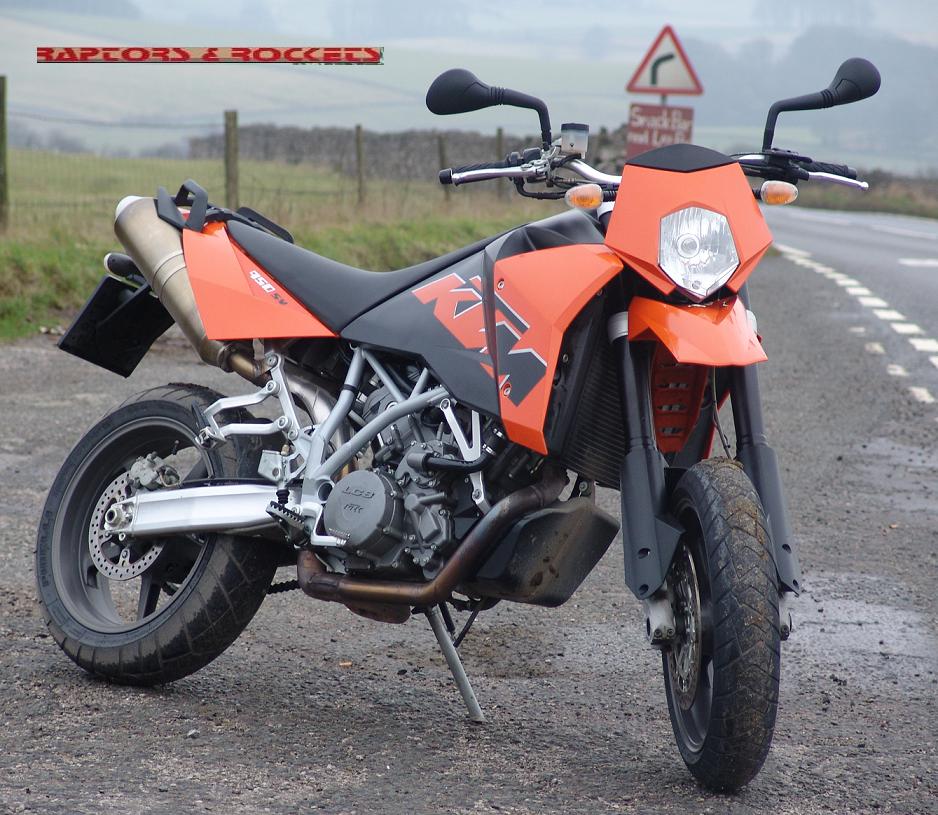 2006 KTM 950 Supermoto Orange #7