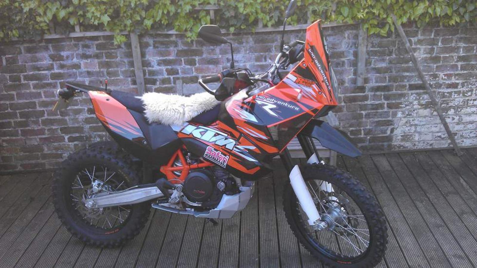 1989 KTM Enduro 600 Rallye (reduced effect) #8