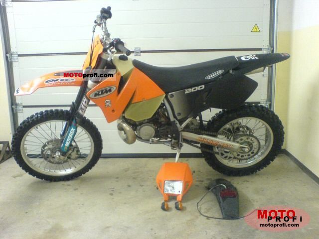 2001 KTM EXC 200 #7