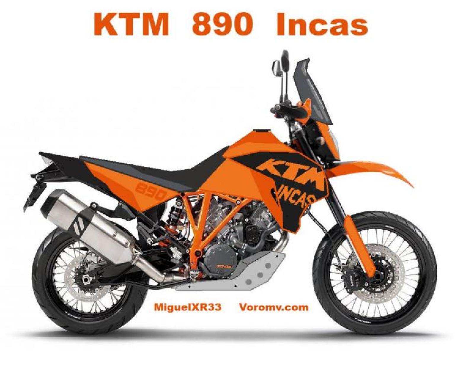1989 KTM Incas 600 LC 4 (reduced effect) #9
