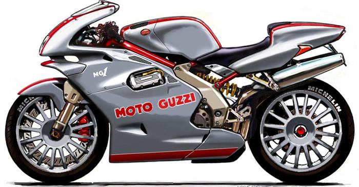 Moto Guzzi Ippogrifo V7 #8
