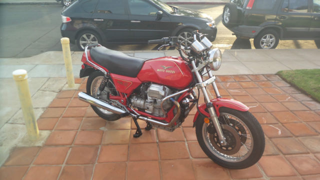 1987 Moto Guzzi Mille GT (reduced effect) #8