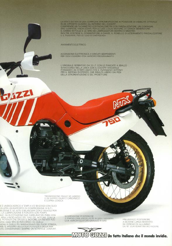 1993 Moto Guzzi NTX 750 #9
