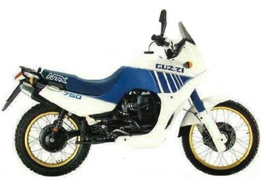 1993 Moto Guzzi NTX 750 #8