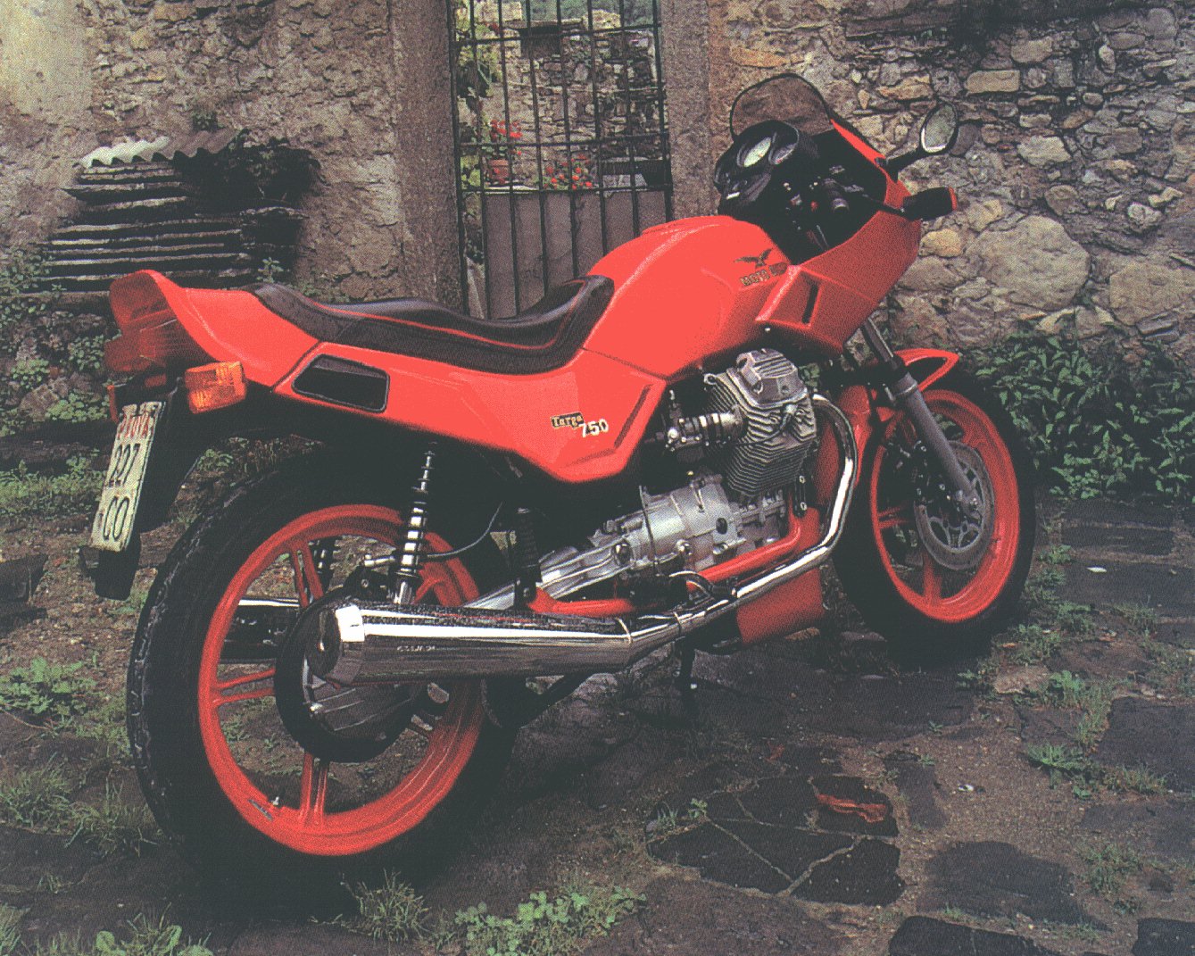 1989 Moto Guzzi Targa 750 #9