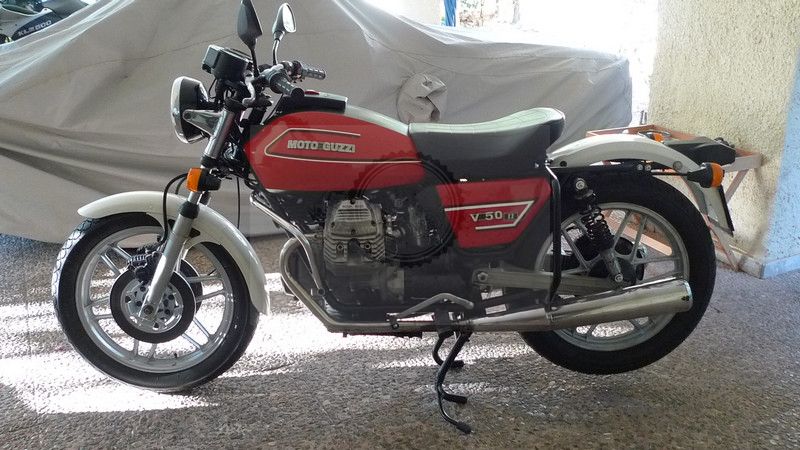 1981 Moto Guzzi V50 III #8