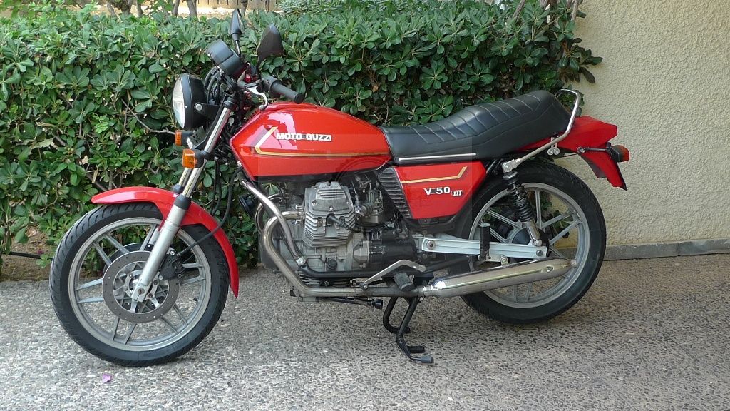1983 Moto Guzzi V50 III #9