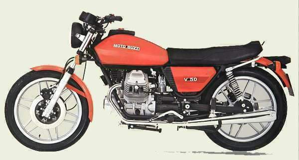 1981 Moto Guzzi V50 mk 2 #7
