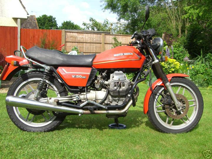 1981 Moto Guzzi V50 mk 2 #9