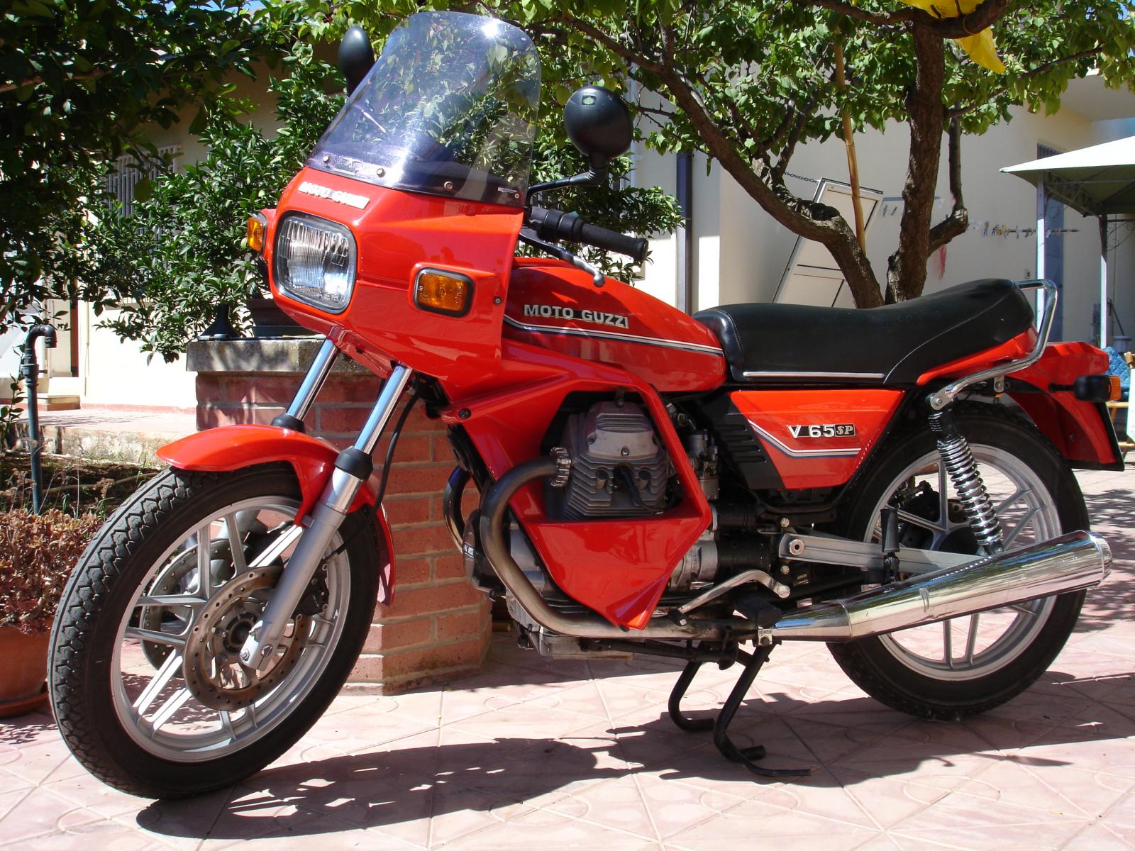 1987 Moto Guzzi V65 Florida (reduced effect) #7