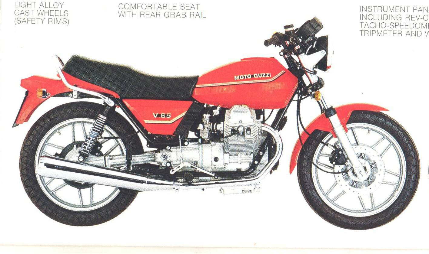 1982 Moto Guzzi V65 SP #9